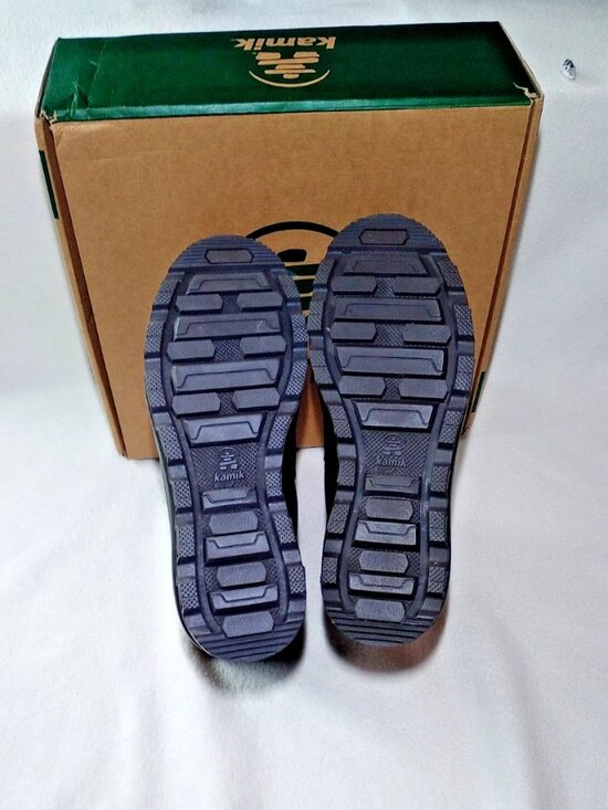 Kamik Inception C Men\'s Boots Size 13  Black Waterproof Insulated Slip-On Winter main image 5